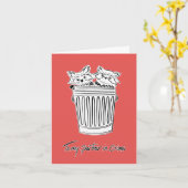 To My Partner In Crime Karte (Gelbe Blume)