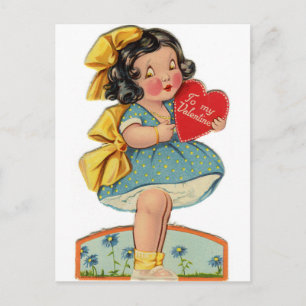 To My Valentine   Vintage Valentine   Postcard Feiertagspostkarte