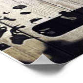 To My Wife Gift Lovely Letter Wird Poster (Ecke)