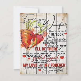 To my Wife Holiday Decoration To My Wife Letter Einladung
