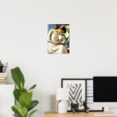 Tô NgæVân - Girl mit Lily-Blume Poster (Heimbüro)