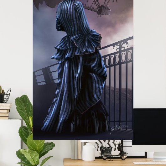 To sail the sky poster (Heimbüro)