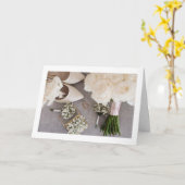 TO **SEHR SPEZIELLE NEWYWEDS**-KARTE KARTE (Gelbe Blume)