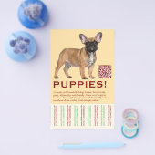 To sell Frenchies Puppy Flyer (Einzeln)