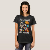 To Sophomore And Beyond Astronaut Funny Back To Sc T-Shirt (Vorne ganz)