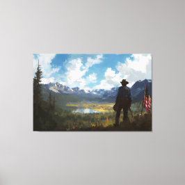 To Stand and Behold Leinwanddruck