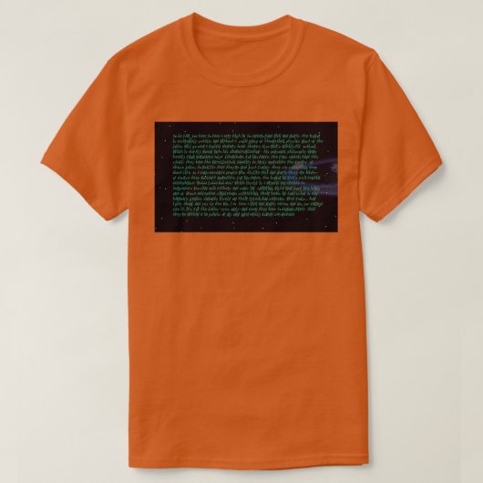 to T-Shirt (Design vorne)