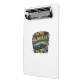 To the Batmobile! ,T-Shirt Mini Klemmbrett (Gewinkelt2)