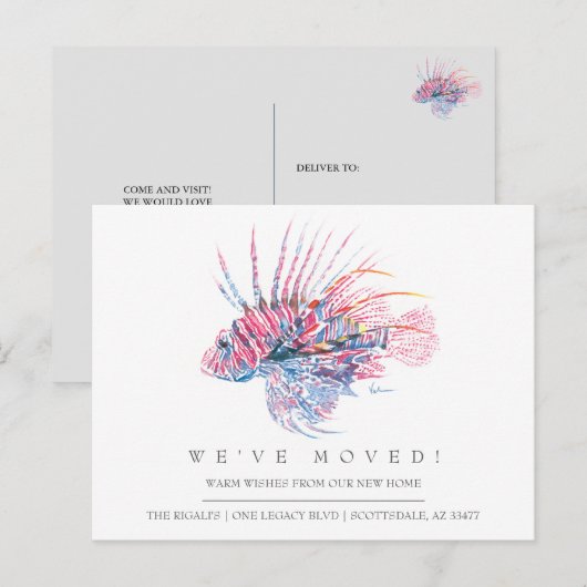 To The Beach Postkarte (Vorne/Hinten)