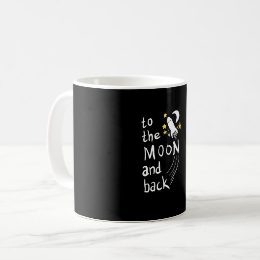 To the moon and back kaffeetasse (Vorderseite Links)