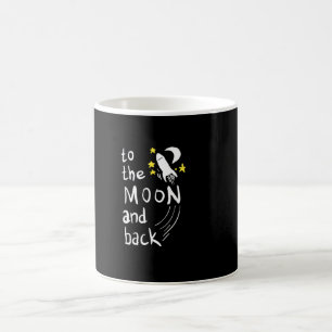 To the moon and back kaffeetasse
