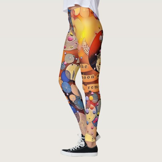 To the moon and back Leggings (Links)