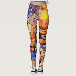 To the moon and back Leggings