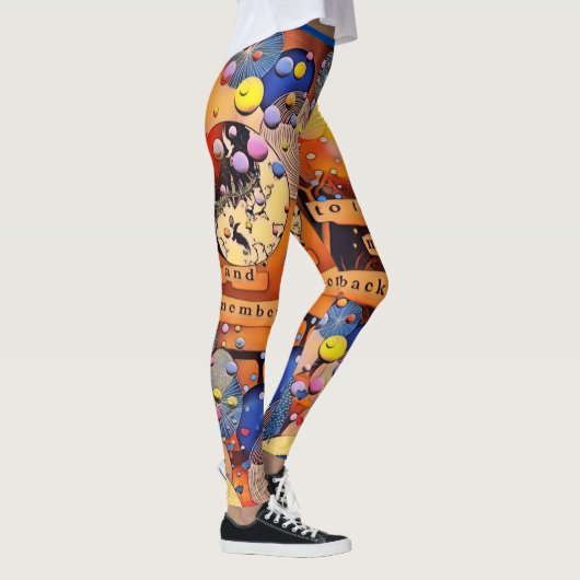 To the moon and back Leggings (Rechts)