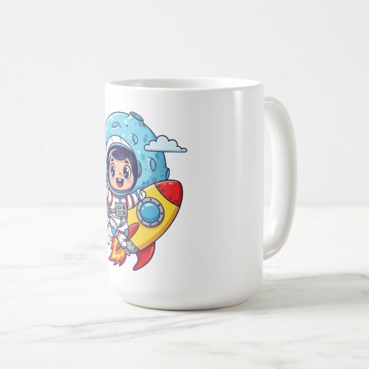 To the moon kaffeetasse (VorderseiteRechts)