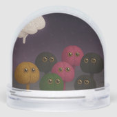 To the Moon & Then (Brains & Music Scene) Schneekugeln (Rückseite)