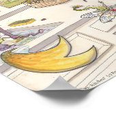 To the Nines Kitchen Fantasy Art Story Art Print Poster (Ecke)