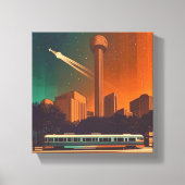 To the Stars from Here Leinwanddruck (Vorderseite)