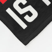 To The World My Girlfriend Is Just A Nurse Funny V Fleecedecke (Ecke)