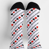 To Win At The Game Of Bridge Must Obey Game Logic Socken (Oben)