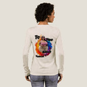 To You Black Woman Tri-Blend Shirt (Voller Rückseite)