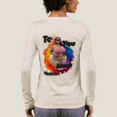 To You Black Woman Tri-Blend Shirt (Rückseite)