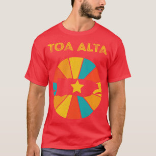 Toa Alta Puerto Rico Vintag Distressed Souvenir 1 T-Shirt