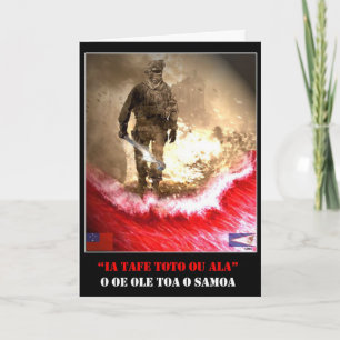 Toa O Samoa-Inseln Karte