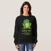 Toad ally cool frog sweatshirt (Vorne ganz)
