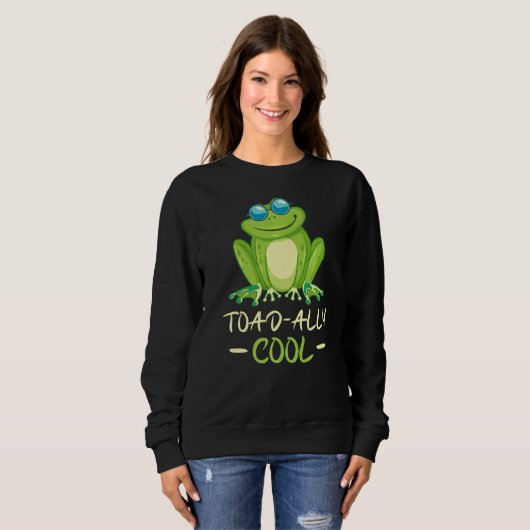 Toad ally cool frog sweatshirt (Vorne ganz)