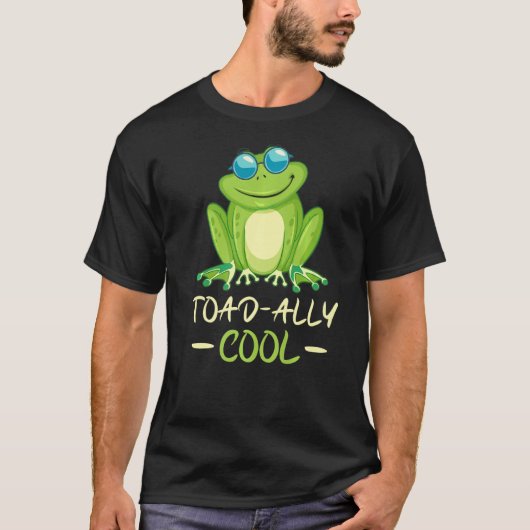 Toad ally cool frog   T-Shirt (Vorderseite)