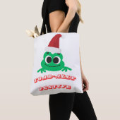 Toad-ally Festive Christmas Frog _ Cute Holiday De Tasche (Von Nahem)