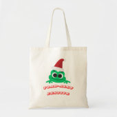 Toad-ally Festive Christmas Frog _ Cute Holiday De Tragetasche (Vorne)