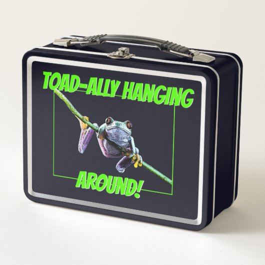 Toad-ally Metall Brotdose (Vorderseite)