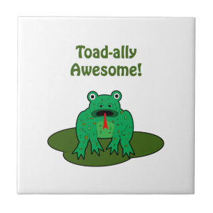 Toad-ally Phantastisch Fliese