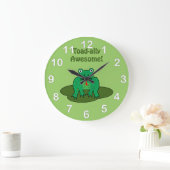 Toad-ally Phantastisch Große Wanduhr (Zuhause)