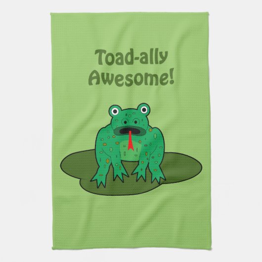 Toad-ally Phantastisch Handtuch (Vertikal)