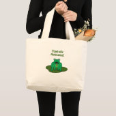 Toad-ally Phantastisch Jumbo Stoffbeutel (Vorderseite (Produkt))