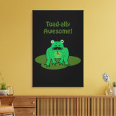Toad-ally Phantastisch Leinwanddruck (Insitu (Wohnzimmer))
