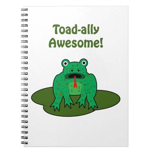 Toad-ally Phantastisch Notizblock (Vorderseite)