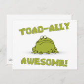 Toad-ally Phantastisch Postkarte (Vorne/Hinten)