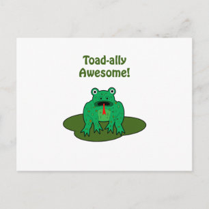 Toad-ally Phantastisch Postkarte