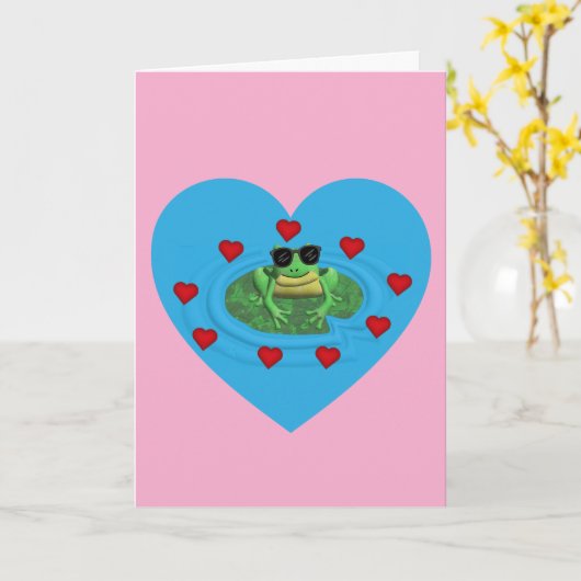 Toad-ally smitten with you karte (Gelbe Blume)