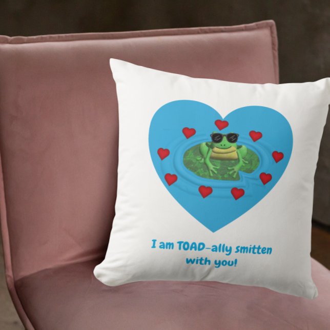 Toad-ally smitten with you kissen (Von Creator hochgeladen)
