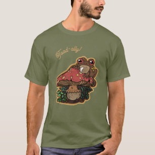 Toad ally Toadstool Toad simple no stripesT-Shirt T-Shirt