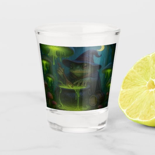 Toad Brew Schnapsglas (Vorderseite)