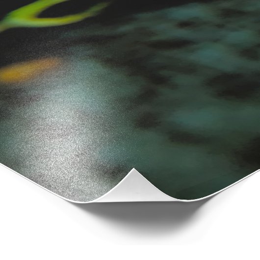 Toad Closeup Fotodruck (Ecke)