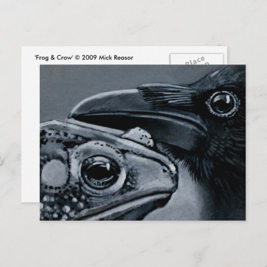 Toad & Crow Postkarte (Vorne/Hinten)