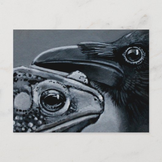 Toad & Crow Postkarte (Vorderseite)