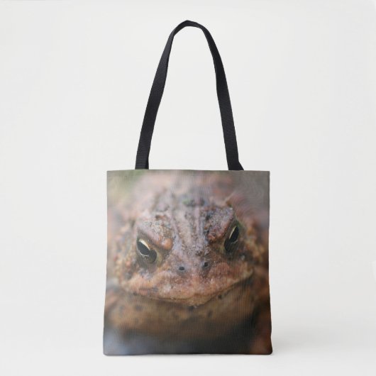 Toad Face Animal Nature Tasche (Vorderseite)